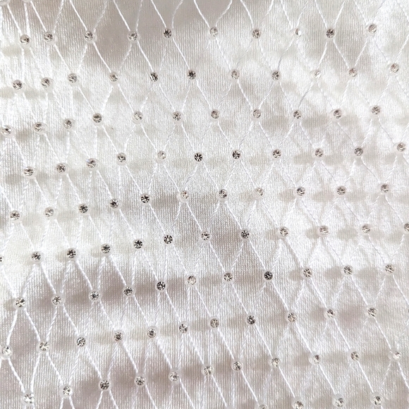 BEAR DANCE Mini Dress With Mesh Rhinestone Size Small - Picture 3 of 6